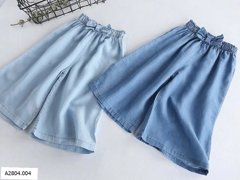  QUẦN DENIM TENCEL BÉ GÁI  Sỉ 94k