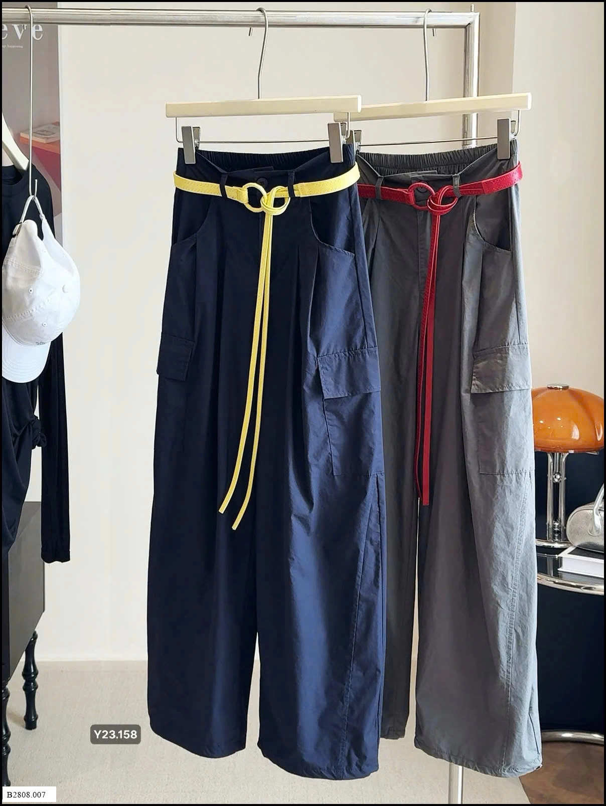 QUẦN NỮ TÚI HỘP KÈM BELT   Giá sỉ 220k