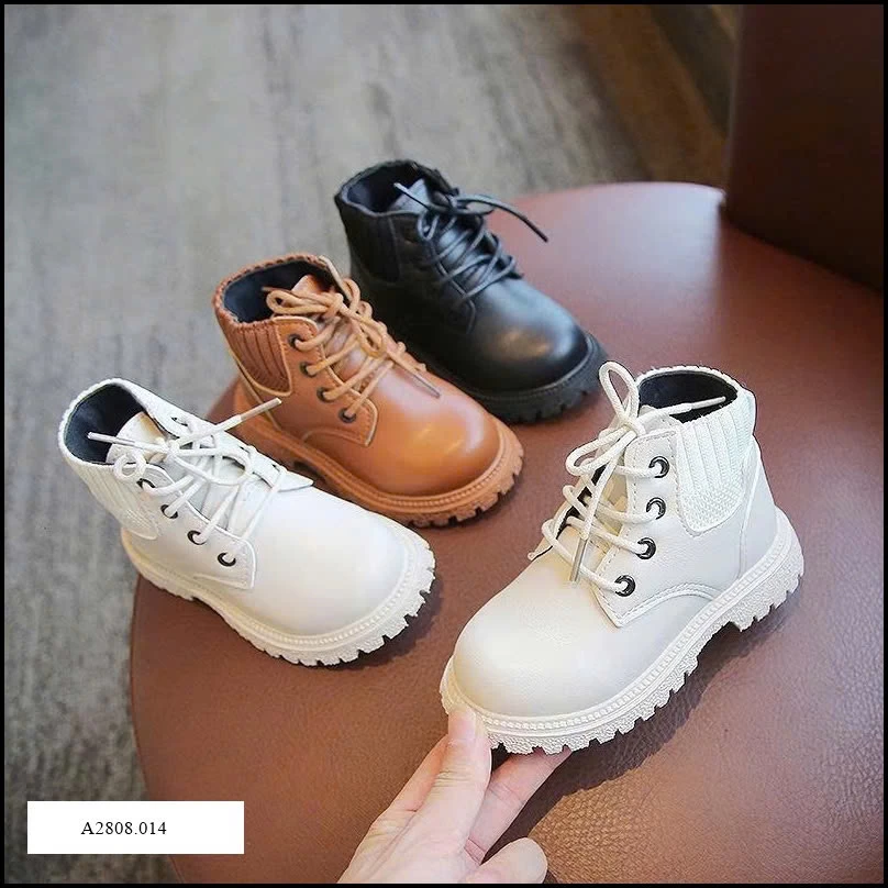 GIÀY BỐT MARTIN TRẺ EM CHO BÉ TRAI VÀ BÉ GÁI   Giá sỉ  21-25: 125k      26-30: 135k