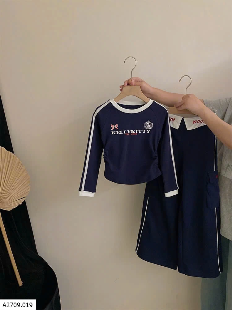 SET BỘ SỌC BÊN BG   Giá sỉ áo: 148k  quần: 195k 