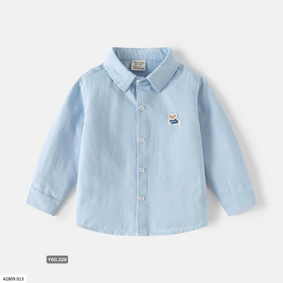  BST ÁO SƠ MI WELLKIDS BÉ TRAI   Giá sỉ 110k