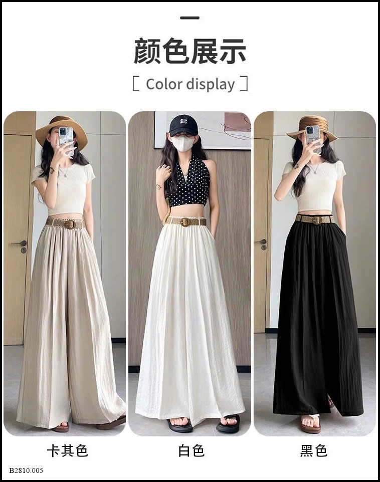 QUẦN ỐNG RỘNG CHO NỮ Giá sỉ 105k