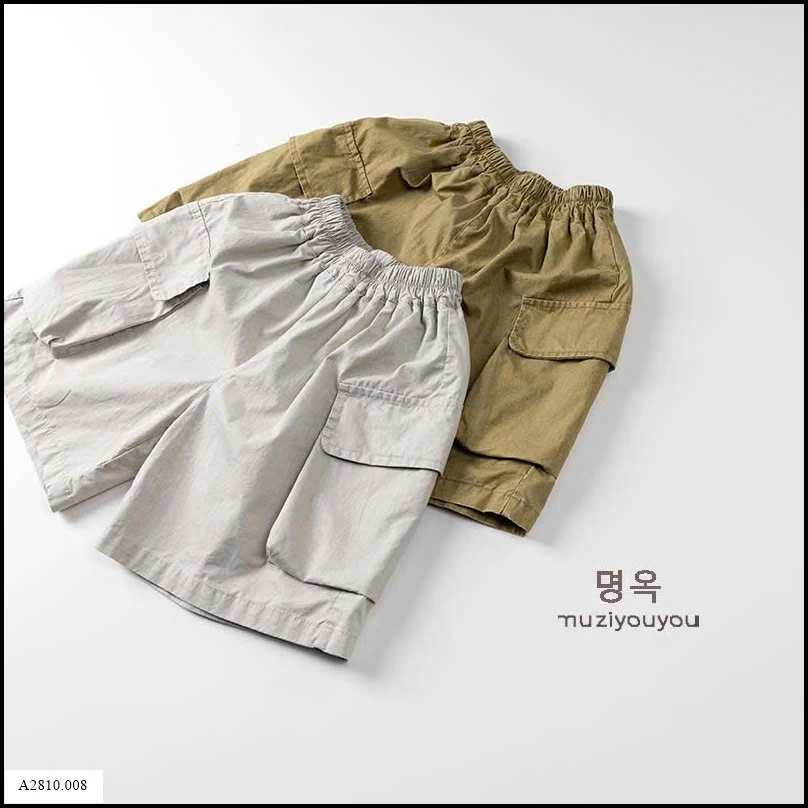 SHORT THÔ MỀM MUZIYOUYOU Giá sỉ số 1,2: 138k  số 3,4: 142k 