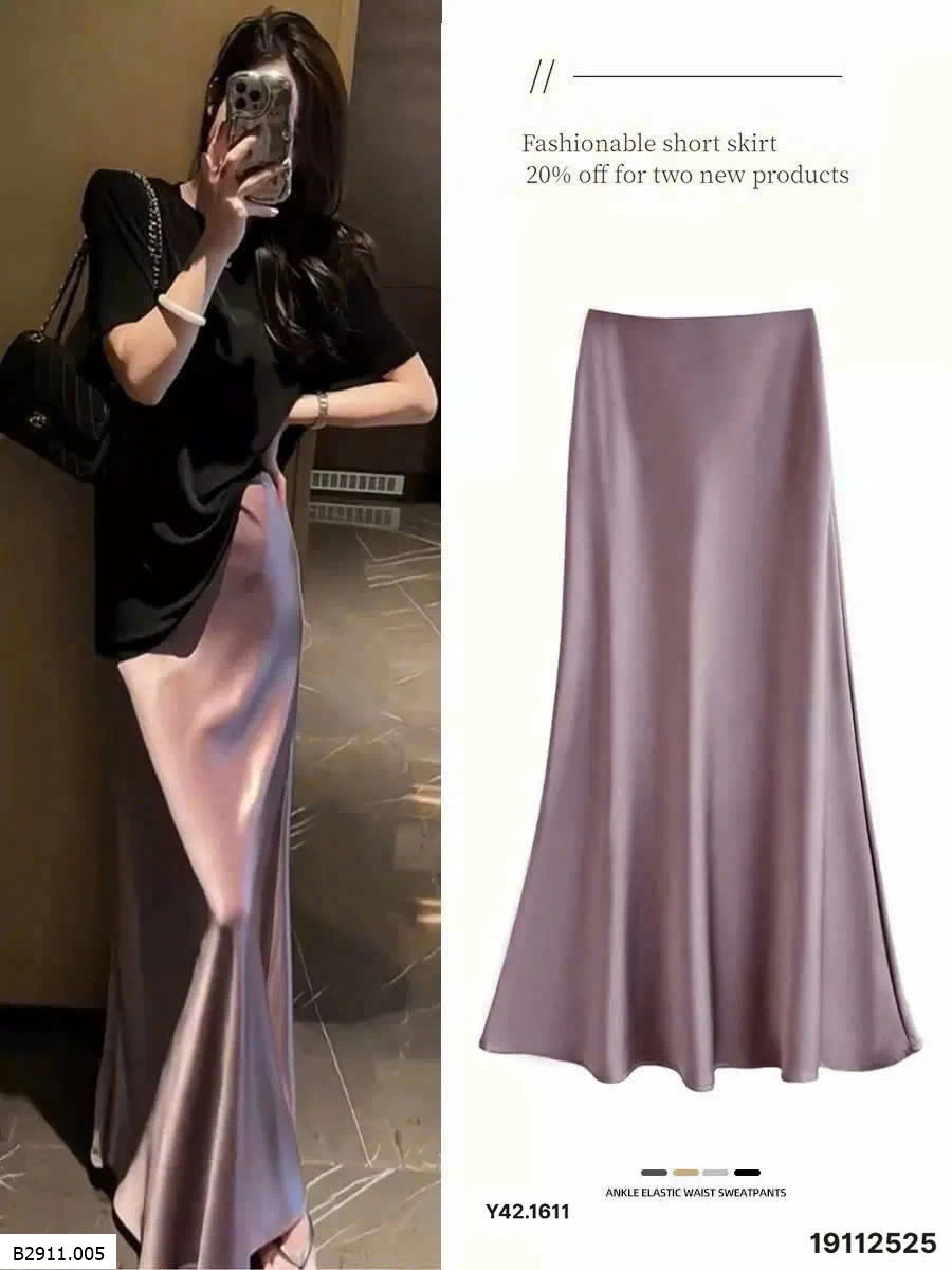 CHÂN VÁY LỤA  Giá sỉ 170k