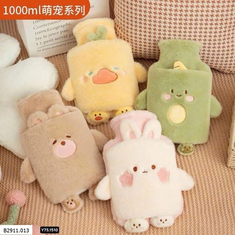 TÚI SƯỞI GIỮ NHIỆT THÚ BÔNG ĐÁNG YÊU   Giá sỉ 80k