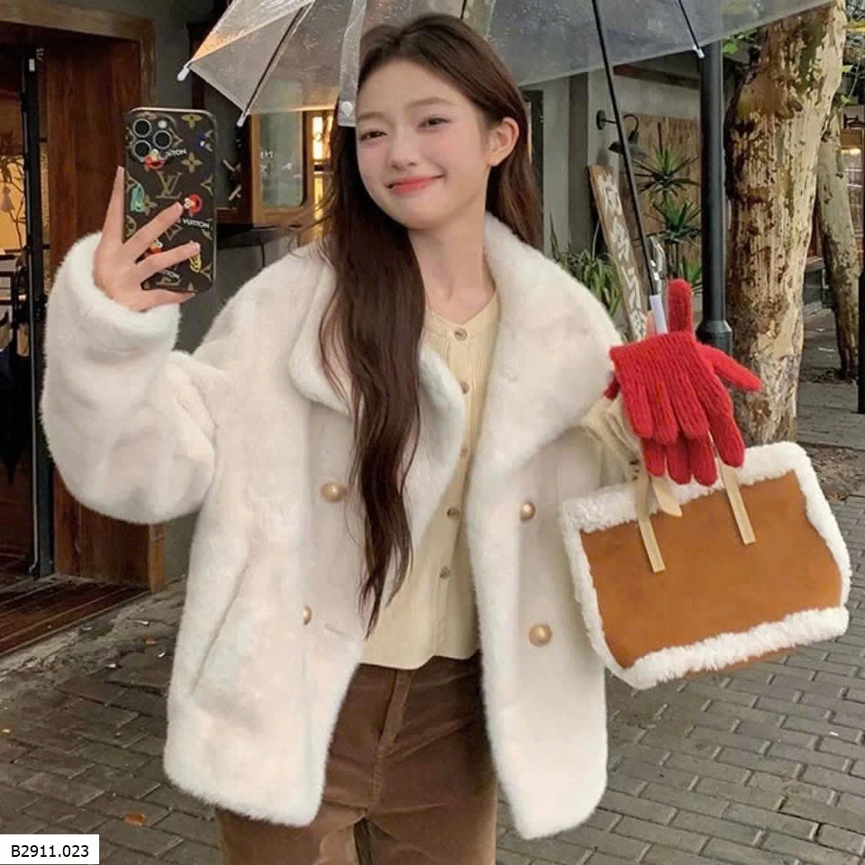 ÁO KHOÁC LÔNG THỎ  Giá sỉ 220k