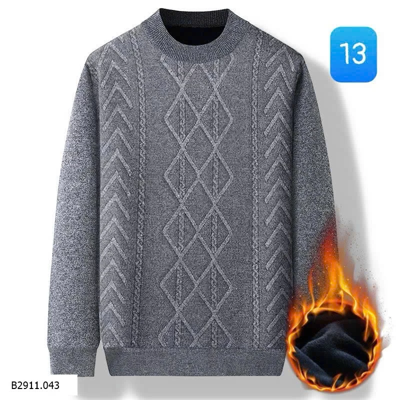 ÁO LEN LÓT LÔNG CHO BỐ  Giá sỉ 115k