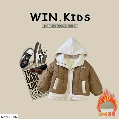 Áo khoác lót lông Win.Kids      Sỉ 226k