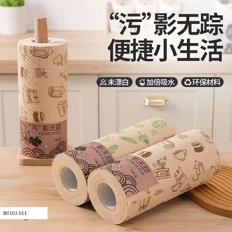 GIẤY LAU ĐA NĂNG  Sỉ 150k/ 1 sét 4 cuộn mix mẫu