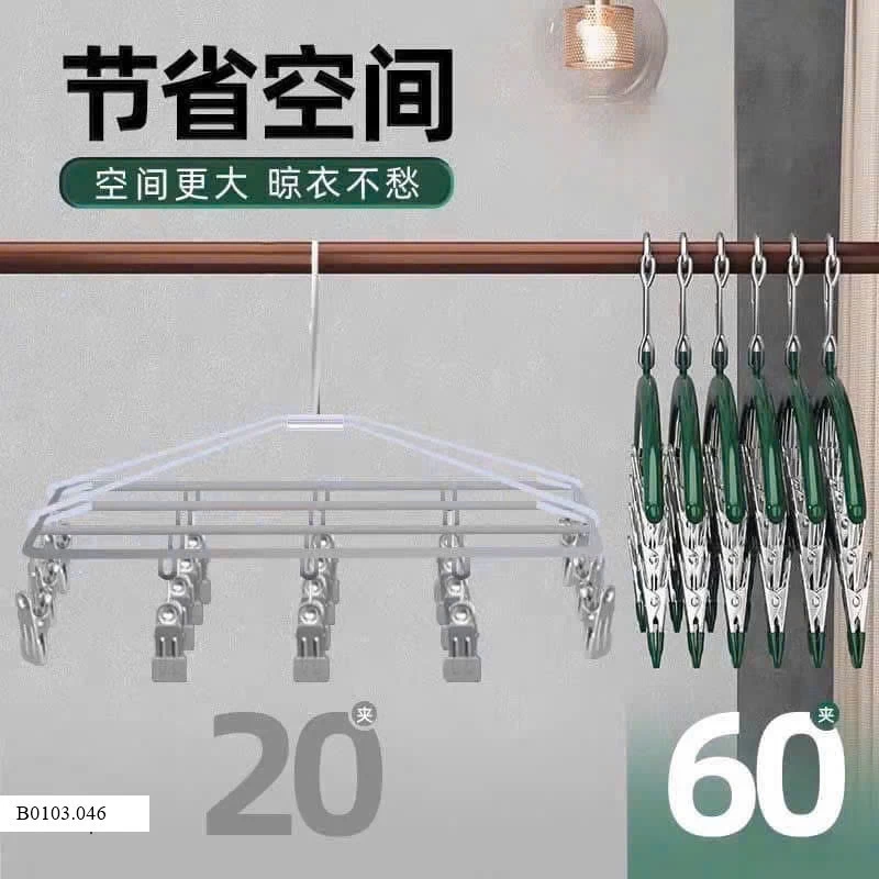 Kẹp đồ phơi   Sỉ 80k/ 1 sét 4 chiếc