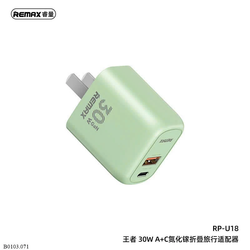 CỦ SẠC NHANH REMAX 30W Sỉ 159k