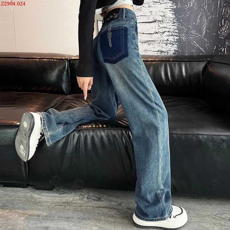 QUẦN JEANS NỮ TÚI MÀU   Si 145k