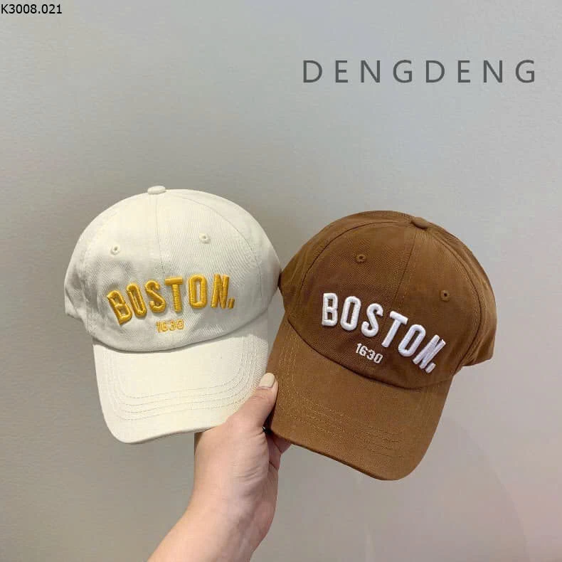   MŨ LƯỠI TRAI BOSTON Si 50k