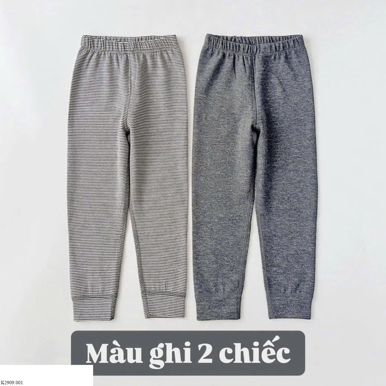 Quần thun cừu  Giá sỉ như sau: Size 100-120: 90k / 1 sét 2c Size 130-150 : 110k/ 1 sét 2c Size 160-180 : 130k / 1 sét 2c