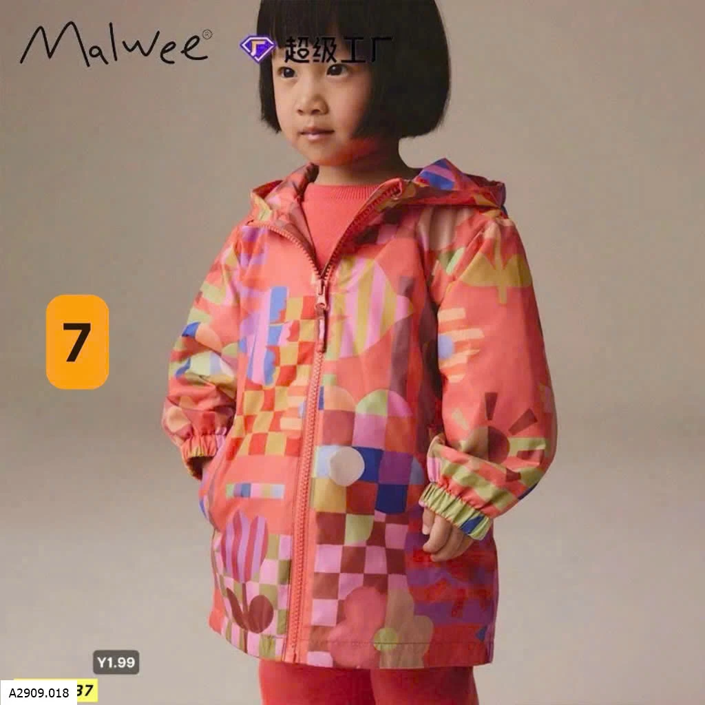 Áo khoác bé hãng Malwee   Giá sỉ 208k 