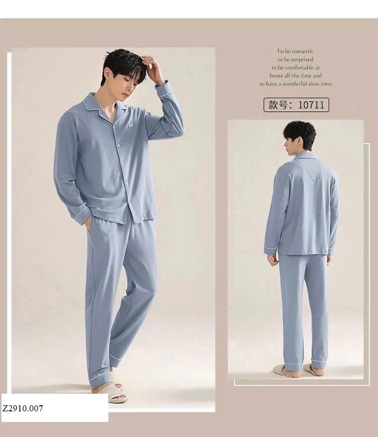 BỘ NAM MẶC NHÀ CHẤT COTTON Sỉ 120k