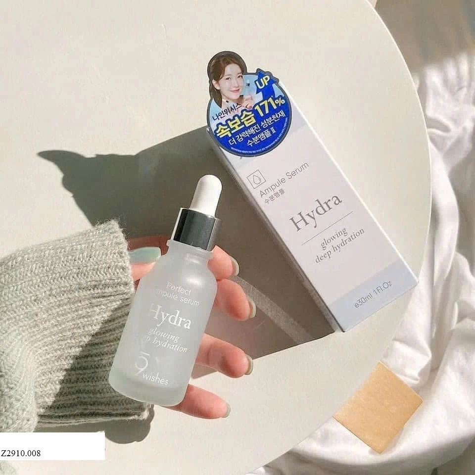 SERUM 9WISHEs HYDRA DƯỠNG ẨM CHO DA   Sỉ 200k