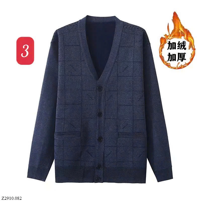 ÁO CARDIGAN TRUNG NIÊN LÓT NHUNG   Sỉ 130k