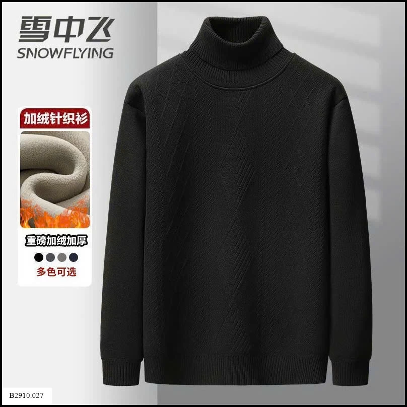 ÁO LEN NAM CỔ CAO  Giá sỉ 168k