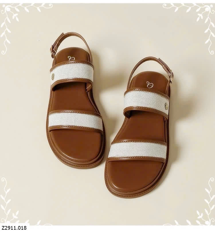 SANDAL 2 QUAI NGANG CHO NỮ   Giá sỉ như sau: 1-3:147k