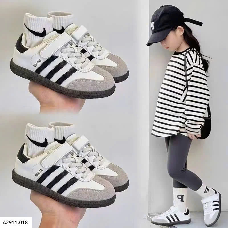  GIÀY THỂ THAO 3 VẠCH CHO BÉ   Giá sỉ sz 26-30: 150k sz 31-37: 160k