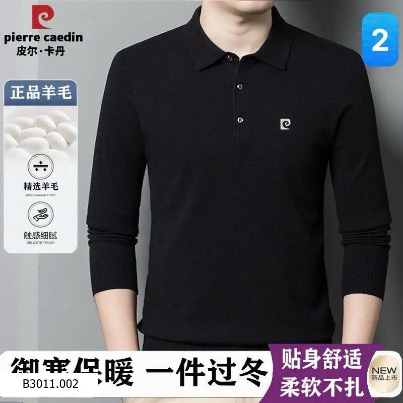 POLO LEN DỆT CỪU  PIERRE CARDIN  Giá sỉ 250k