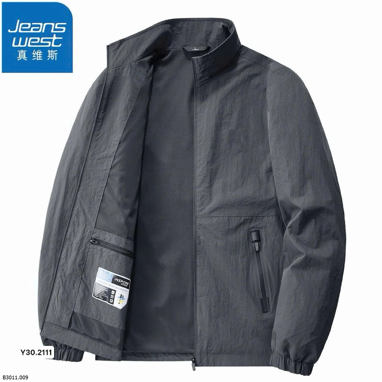 ÁO KHOÁC GIÓ NAM JEANSWEST   Giá sỉ 330k