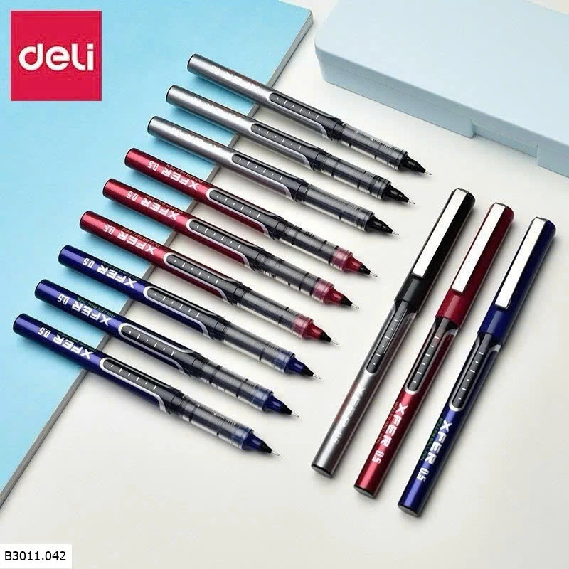 HỘP 12 BÚT NƯỚC DELI 0.5MM  Giá sỉ 65k