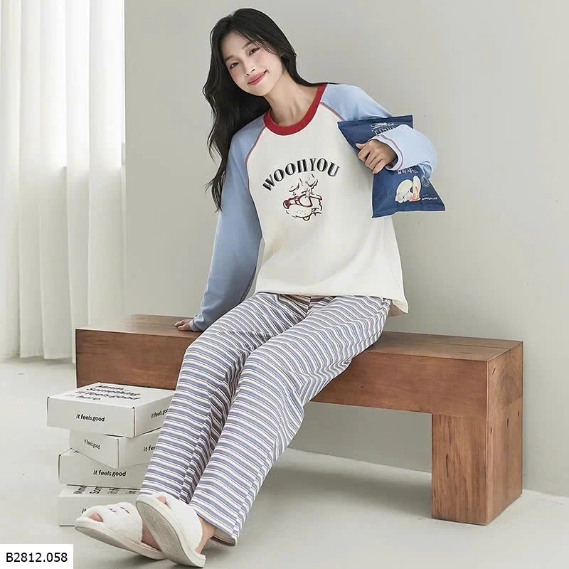 BỘ NGỦ DÀI TAY KÈM BRA   Giá sỉ 145k