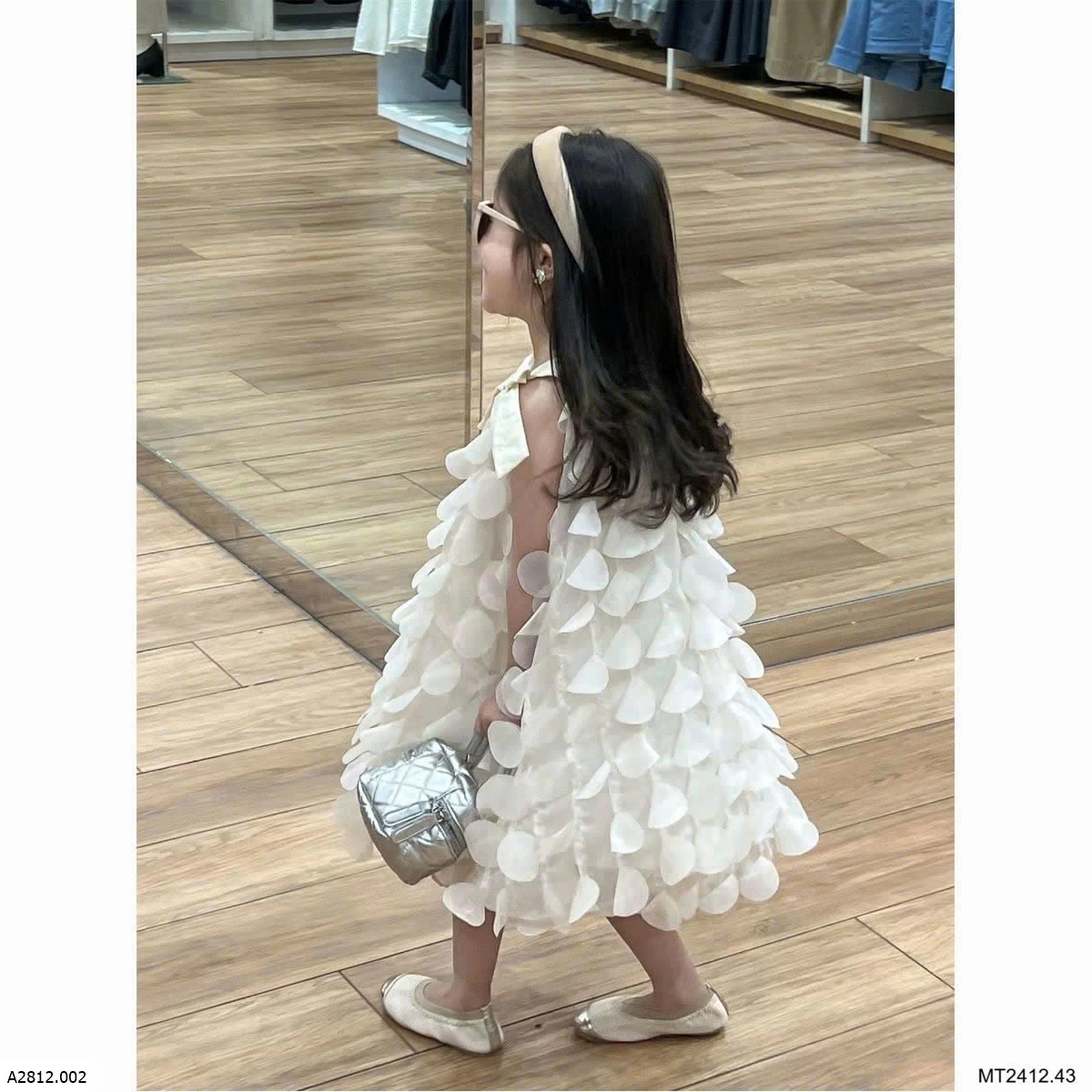 VÁY YẾM VẢY CÁ BÉ GÁI Giá sỉ 165k