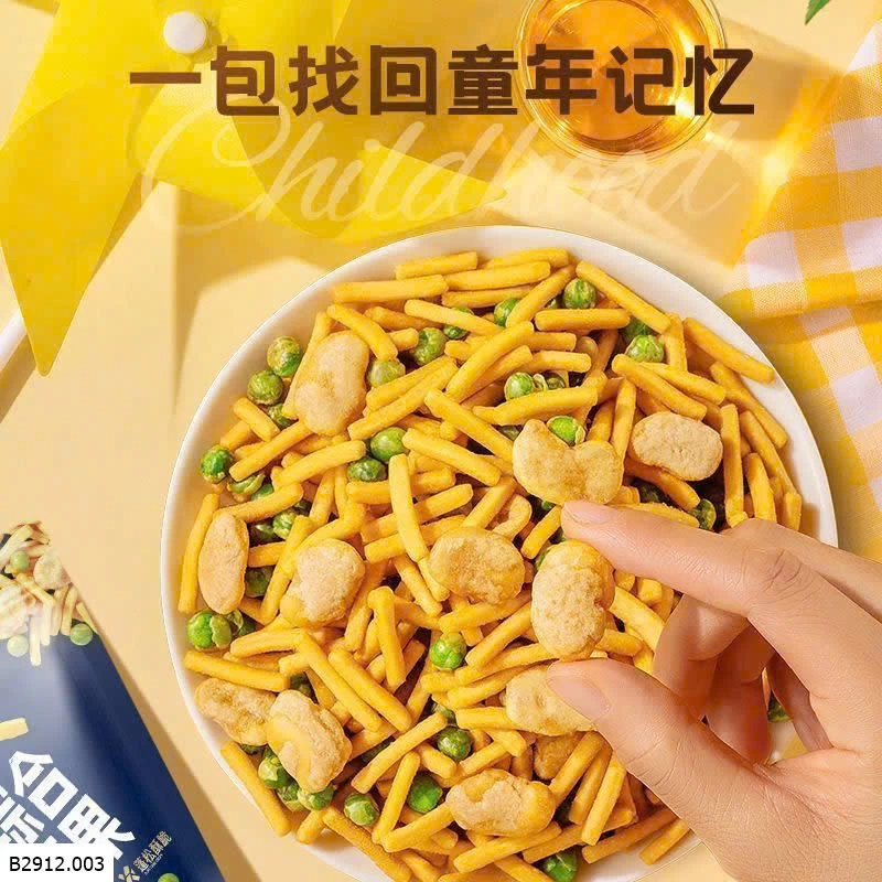 SNACK ĐẬU MIX HỒN HỢP 3 CON SÓC Giá sỉ 80k/500gr