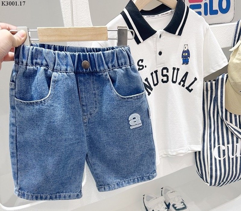 QUẦN SHORT JEAN BÉ TRAI HÃNG KACADY#Sỉ 105