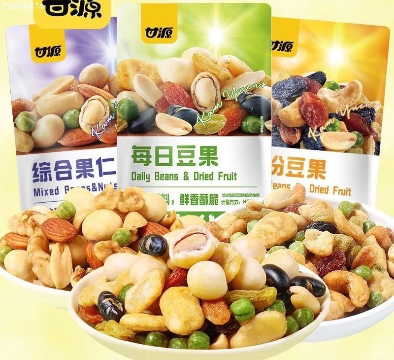 Mix đủ các loại hạt sấy giòn luôn nhaa  Si 145k/1 kg 