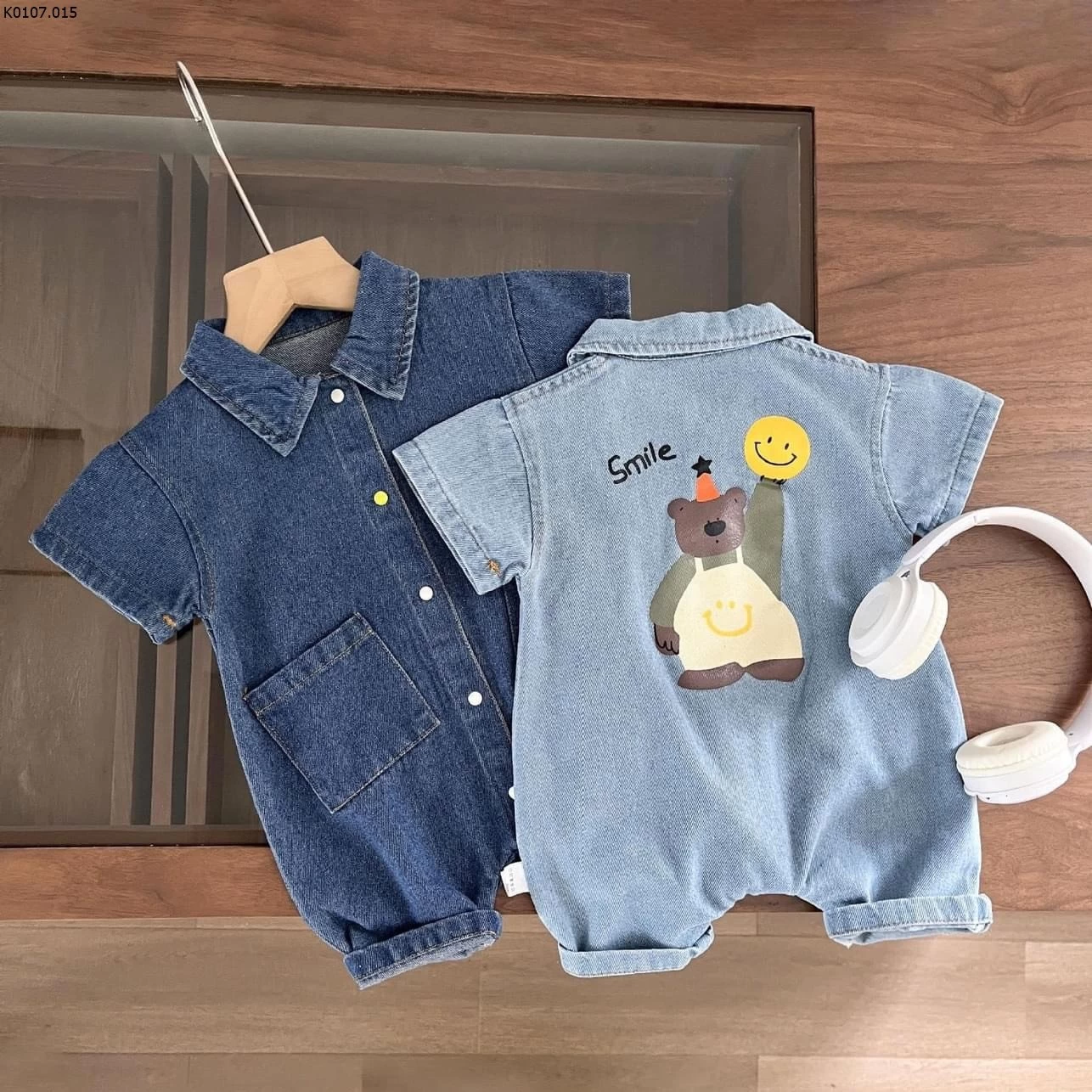 BODY DENIM IN HÌNH CUTE CHO BÉ  Sỉ 109k