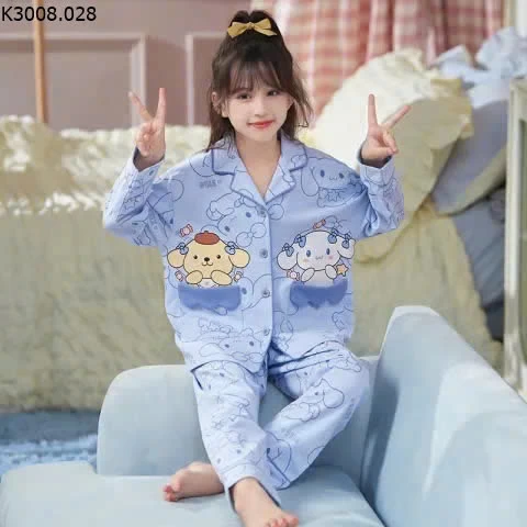 BỘ PIJAMA Si Sz bé #104k Sz mẹ #110k