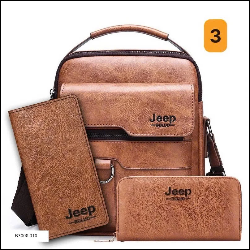 SET TÚI VÍ NAM JEEP 3 MÓN    Giá sỉ 140k