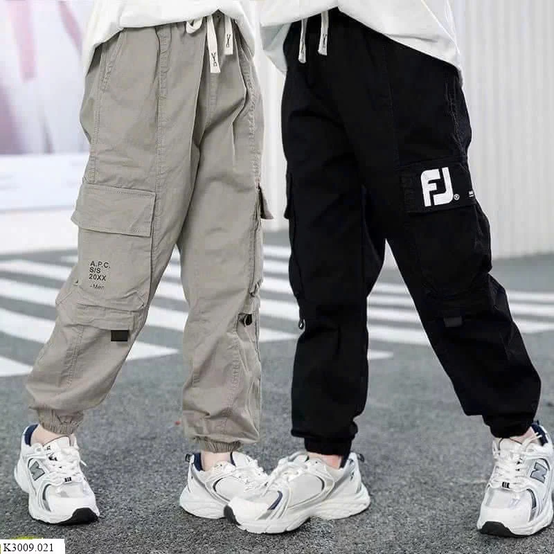 QUẦN JOGGER TÚI HỘP BÉ TRAI  Sỉ 112k