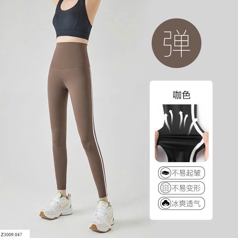 QUẦN LEGGING 2 SỌC ĐI TẬP CHO NỮ Sỉ 92k