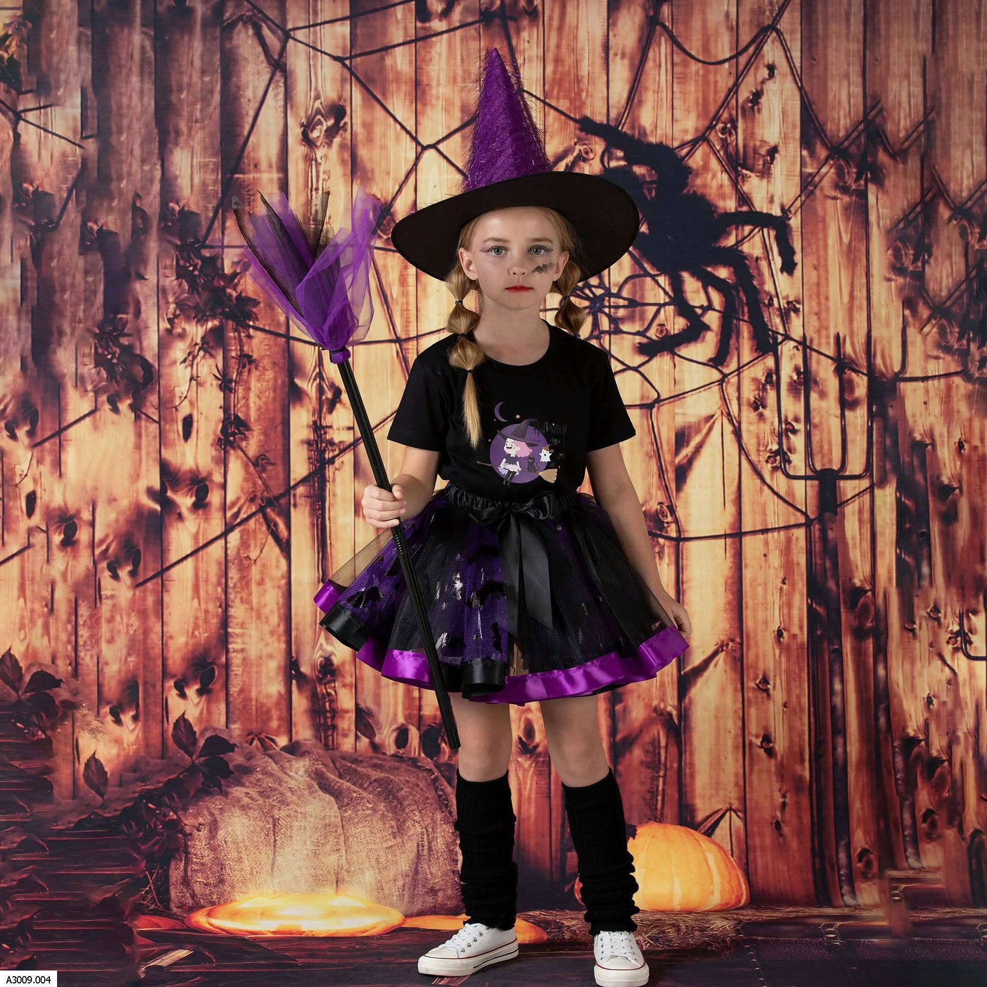 SET ĐỒ HÓA TRANG HALLOWEEN    Giá sỉ 118k/set