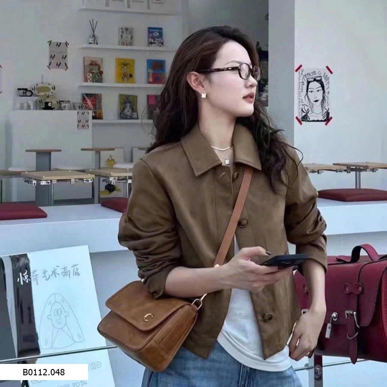 ÁO DA NÂU NỮ CÔNG SỞ  Giá sỉ 190k