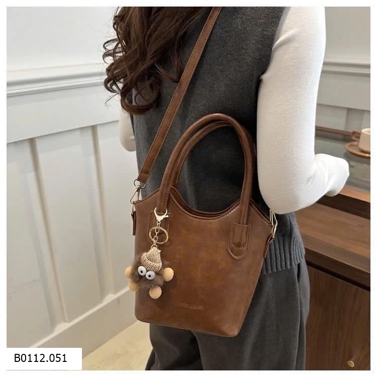 TÚI KÈM CHARM BÔNG XINH XẮN Giá sỉ 95k