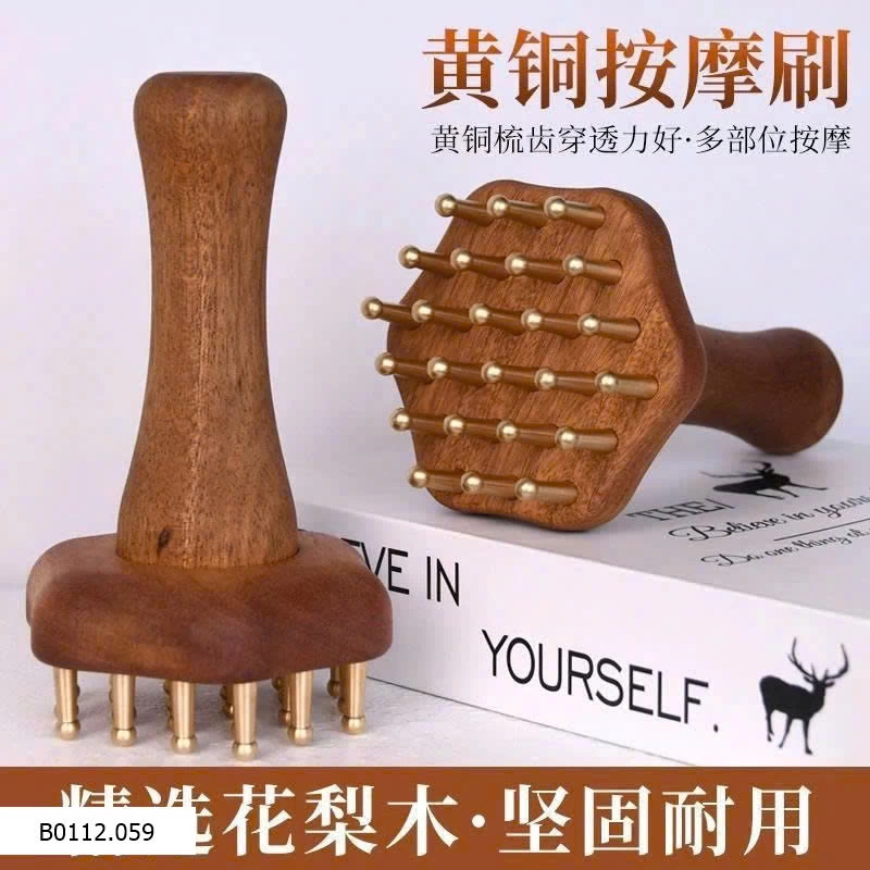 CHỔI KINH LẠC BẰNG ĐỒNG Giá sỉ 115k/ set gồm cả tinh dầu