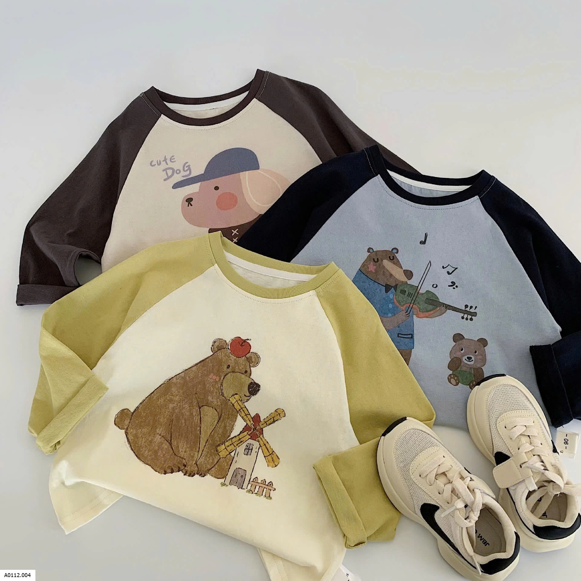 BST ÁO THUN PHỐI DÀI TAY MAIBAO Giá sỉ 115k