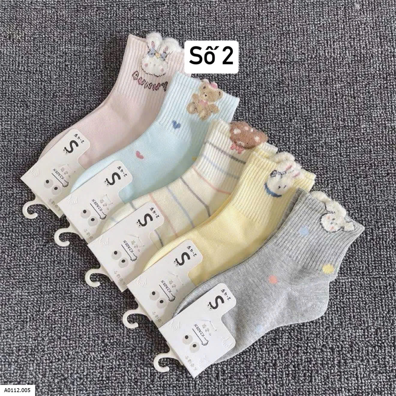 TẤT COTTON CHO BÉ Giá sỉ 70k