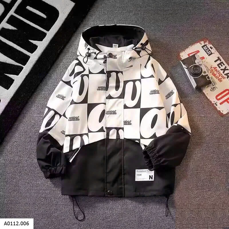 ÁO KHOÁC GIÓ SZ ĐẠI TRẺ EM Giá sỉ 160k