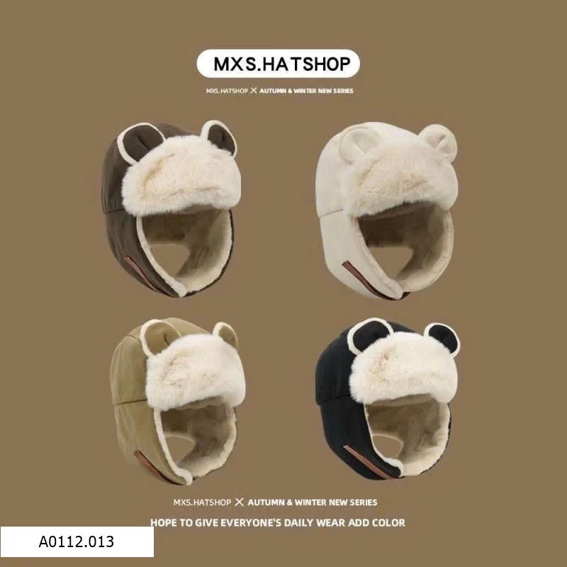 Mũ lót lông cho bé Giá sỉ 60k