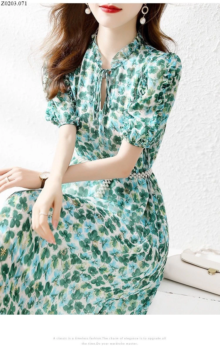 Váy hoa không chỉ diện đẹp mỗi mùa hè - Báo An Giang Online