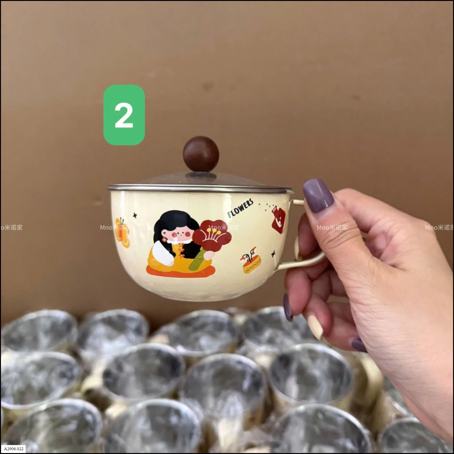 CỐC ĐỰNG NƯỚC KÈM NẮP Sỉ giá 65k