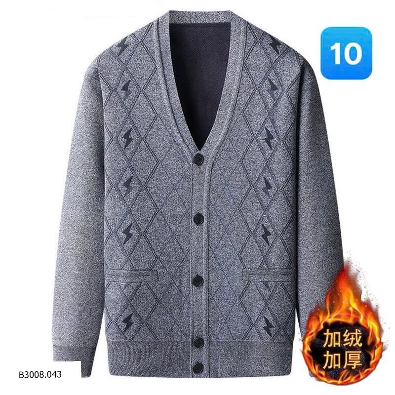 ÁO KHOÁC LEN LÓT LÔNG NAM   Giá sỉ 125k