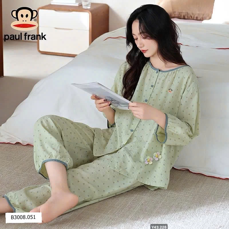 BỘ NGỦ HOA NHÍ NHÀ PAUL FRANK   Giá sỉ 185k
